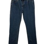 Blue Mountain Dark Blue High Rise Straight Leg Jeans 8 Photo 0