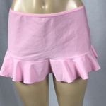 Aguaclara Size Large Ruffle Pink Cover Up Skirt. New No Tag Photo 0