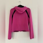 Nike  Y2K Zip Up Sweatshirt S Pink Black Photo 4