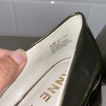 Anne Klein Anne‎ Klein Metallic Mocha Brown Patent Leather Low Heels Shoes Hallie 5.5 M NEW Photo 4