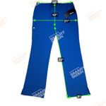 Barco Grey’s Anatomy 3 Pocket Low Rise Cargo Straight Leg Scrub Pants Size LT Blue Size L Photo 3