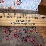 Fig and Flower mulit print L NWT femine whimiscal tie sleeve boho chic Blue Size L Photo 7