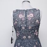 Adrianna Papell  Beaded Mesh Shirred Gown Photo 11