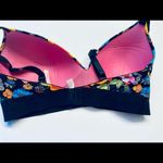 PINK - Victoria's Secret Victoria's Secret Pink Wear Everywhere Wireless Lightly Lined Bra 34D Floral‎ Photo 3