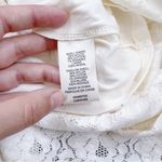 Rebecca Taylor • Lace Maxi Skirt cream New Ivory flowy slit crochet beach summer Photo 11