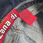 Zana Di Vintage Y2K  Flare Jeans Side Lace Up Tie Size 13 Stretch Dark Wash Low Photo 6