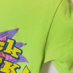 Nickelodeon Vintage U Pick Nick! Dollywood T Shirt USA Graphic Tee Green Small S Photo 9