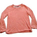 Pink Laundry Size Medium M Coral Bright Fuzzy Sweater Casual Comfy Top Long Photo 0