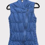 Blanc Be  Noir Down Fill Feather Vest XS Quilted Athleisure Athletic Gorpcore Photo 0