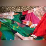 Natori Garbo pant casual satin Printed fall pj bottoms classic boho cozy Green Photo 3