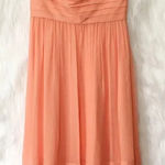 J.Crew  0P Silk‎ Chiffon Strapless Cocktail Dress Photo 0