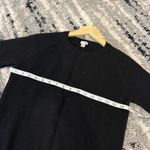 Halogen  Women’s 100% Cashmere Crew Neck Sweater Black Size Medium Photo 4