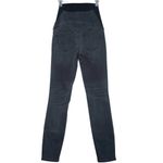 Madewell NWT Maternity Skinny Jeans Distressed Vintage Wash Black Size 24 Photo 1