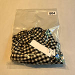 Topshop Womens Gingham Crop Top Off Shoulder Bell Sleeve Petite Size 6 Photo 10