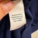 Black Halo Lorie Bell-sleeve Sheath Dress Size 4 Pacific Blue (Navy) Workwear Photo 6