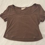 Dress Up Brown Shirt Size L Photo 0