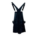 Magnolia South NWT Velvet Shortalls Womens XS Black Soft Grunge Dark Academia Photo 3