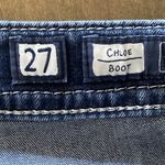 Miss Me Womens 27 Chloe Boot Cut Blue Denim Jeans Bedazzled Pockets Photo 6