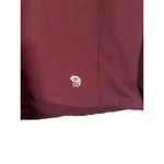Mountain Hardwear Maroon Zipper Cowl Neck Pullover Sweatshirt Women Sz S Photo 4