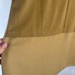 Lysse ' New York Mustard Neutral Two Tone Soft Keyhole Pullover Tunic Top Sz SM Photo 3