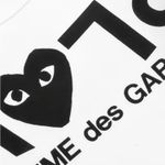 Comme des Garcons PLAY White T Photo 2