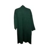 Shein Curve Dark Green Long Sleeve Knit Duster Cardigan Sweater Size XL Womens Photo 2