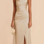 Birdy Grey  Bridesmaid Dress matte satin neutral champagne  Photo 0