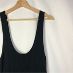 Torn By Ronny Kobo  Black Tiered Scoop Neck Mini Dress M Photo 2