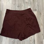 Commense Brown high waisted shirts Medium NWT Photo 1