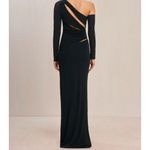 Cult Gaia Zinnie Gown in Black X-Small New Womens Long Sleeve Maxi Dress Photo 12