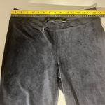 Coolibar Beach Velour Pants Women Small Black Pull On Drawstring UPF 50 Wide Leg Photo 1