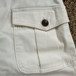 Burberry Cream color button skirt size 6 Photo 2