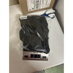 Eileen Fisher  Wrap Tie Long Sleeve Silk Blend Sweater Open Front Top Black Small Photo 4