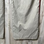 EXPRESS Vintage Y2k  Cream‎ Red Stripe Sweat Pants Wide Leg Womens Medium Photo 5