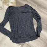 Lululemon  grey space dye long sleeve tee Photo 0