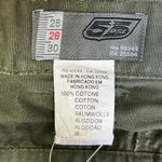 Diesel NWT RARE Vintage  Women's Punk Skirt Grunge Green Size 28 W31 Knee length Photo 5