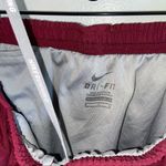 Nike Dri Fit athletic shorts - maroon and white Photo 10