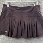Lululemon  Circuit Breaker Skirt Skort Pelt Athletic Tennis Golf Women's 8 Photo 0