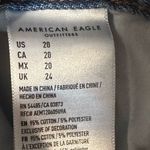 American Eagle  Mom Shorts Tiny Flower Embroidered Plus Size 20 Boho Photo 6