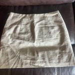 H&M  Linen Skirt Blend Mini Photo 0