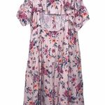 American Eagle  Off Shoulder Floral Ruffle Dress Photo 3