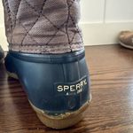 Sperry  Saltwater Quilted Waterproof Duck Boots Gray Blue  Women’s Size 6.5 Photo 5