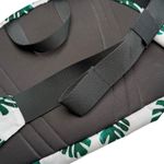 Source Unknown Green palm Leaf‎ Print Women's hip crossbody Bag Photo 1