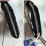 Lounge Fly NBA Brooklyn Nets Logo Zip Around Wallet NWTS Photo 2