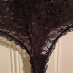 Victoria's Secret Victoria Secret Black Full Lace Teddy Bodysuit Lingerie Negligee -M Photo 2