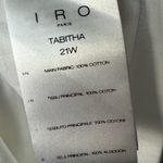 IRO  White Short Sleeve Tee Photo 7