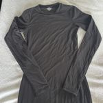 SKIMS  Fits Everybody crew Neck long sleeve Dress, BLACK, Medium, $88 Photo 4