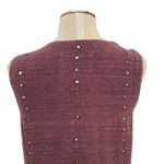 Anita Dongre Grassroots Dress Tank Mirror Detail Cotton Purple Size 12 Photo 6