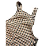 SO  Women's Plaid Overall Dress XS Cotton & Polyester Blend Adjustable Straps & P Photo 1