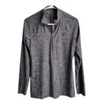 Under Armour  Golf Half Zip Pullover Long Sleeve Shirt gray small Photo 10
